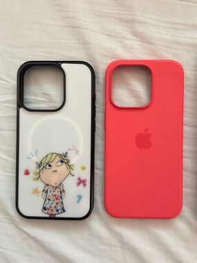BUNDLE!
Apple iPhone Case - Guava Silicone
Charlie & Lola phone case